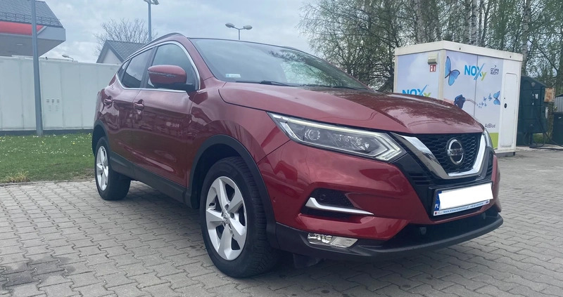 Nissan Qashqai cena 85900 przebieg: 81618, rok produkcji 2019 z Zduńska Wola małe 232